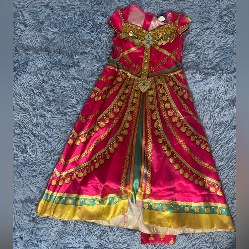 Princess Jasmine little girl costume dress 2019